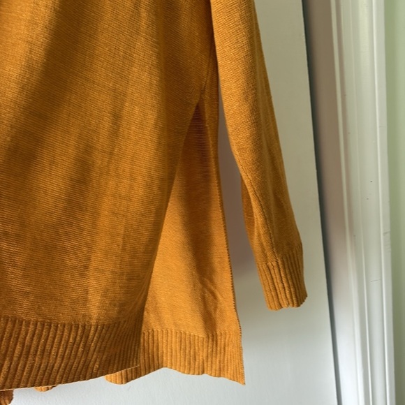 Eileen Fisher Marigold Organic Linen Sweater S - Picture 4 of 8